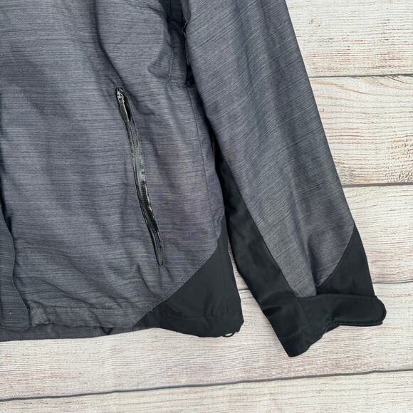 Columbia Removable Hood Snow Ski Jacket Womens Medium Gray Interchange No Liner - Picture 6 of 10